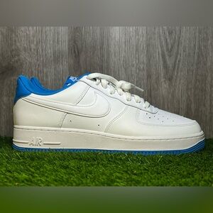 Nike Air Force 1 ‘07 White Light/Photo Blue DR9867-101 Men’s Size 12